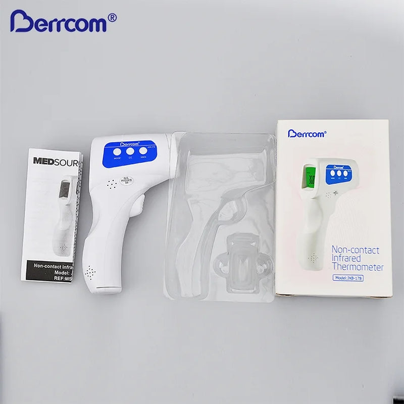 Non-Contact Infrared Forehead Thermometer Digital Thermometer 3 in 1 for Baby and Adult Non-Touch Baby Thermometer with Fever Warning