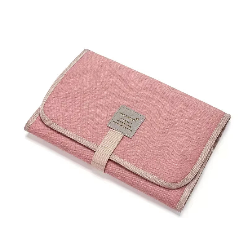 Portable Diaper Changing Pad Portable Baby Changing Pad with Pockets Waterproof Travel Diaper Changing Station Kit Baby Gifts