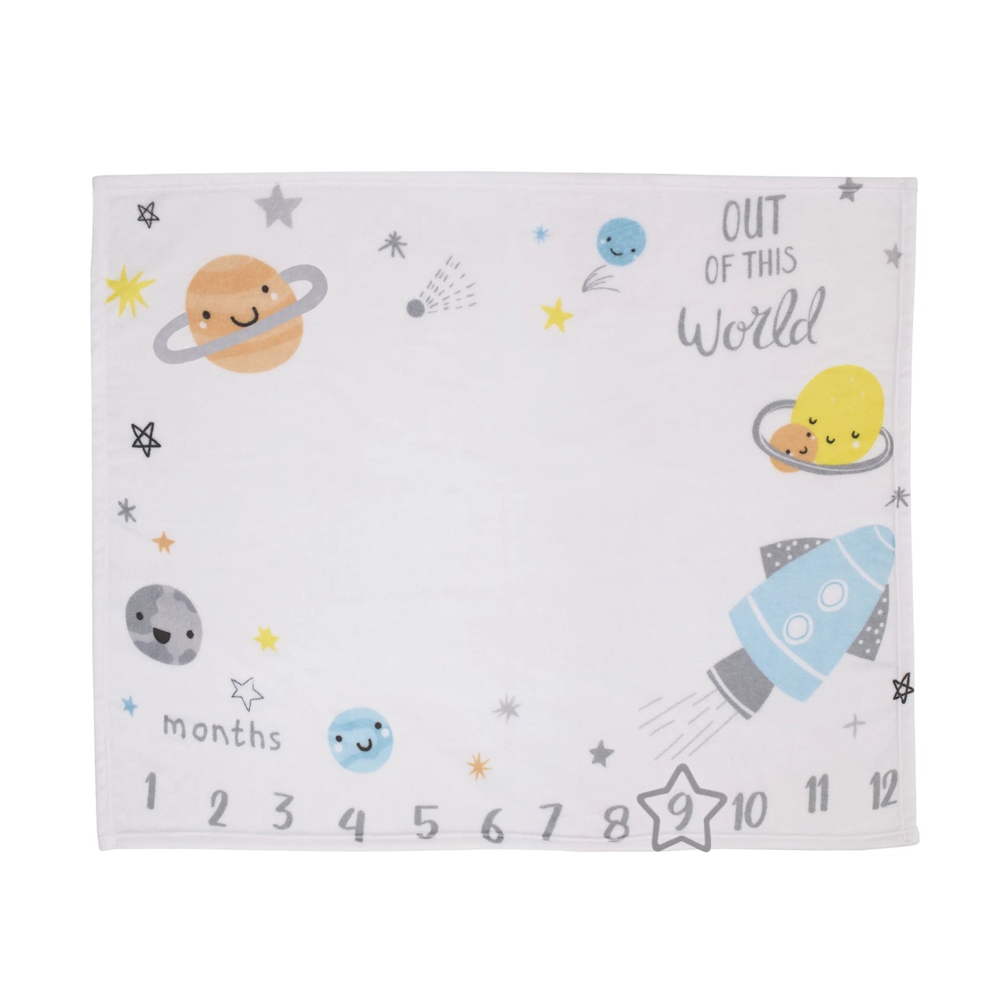 Milestone Outer Space Blanket Unisex