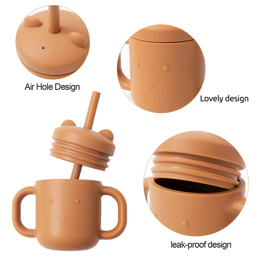 Cute Cartoon Sippy Cups for Your Little Ones - BPA Free & Safe for Toddlers! 🍼✨ #BabyEssentials #Parenting