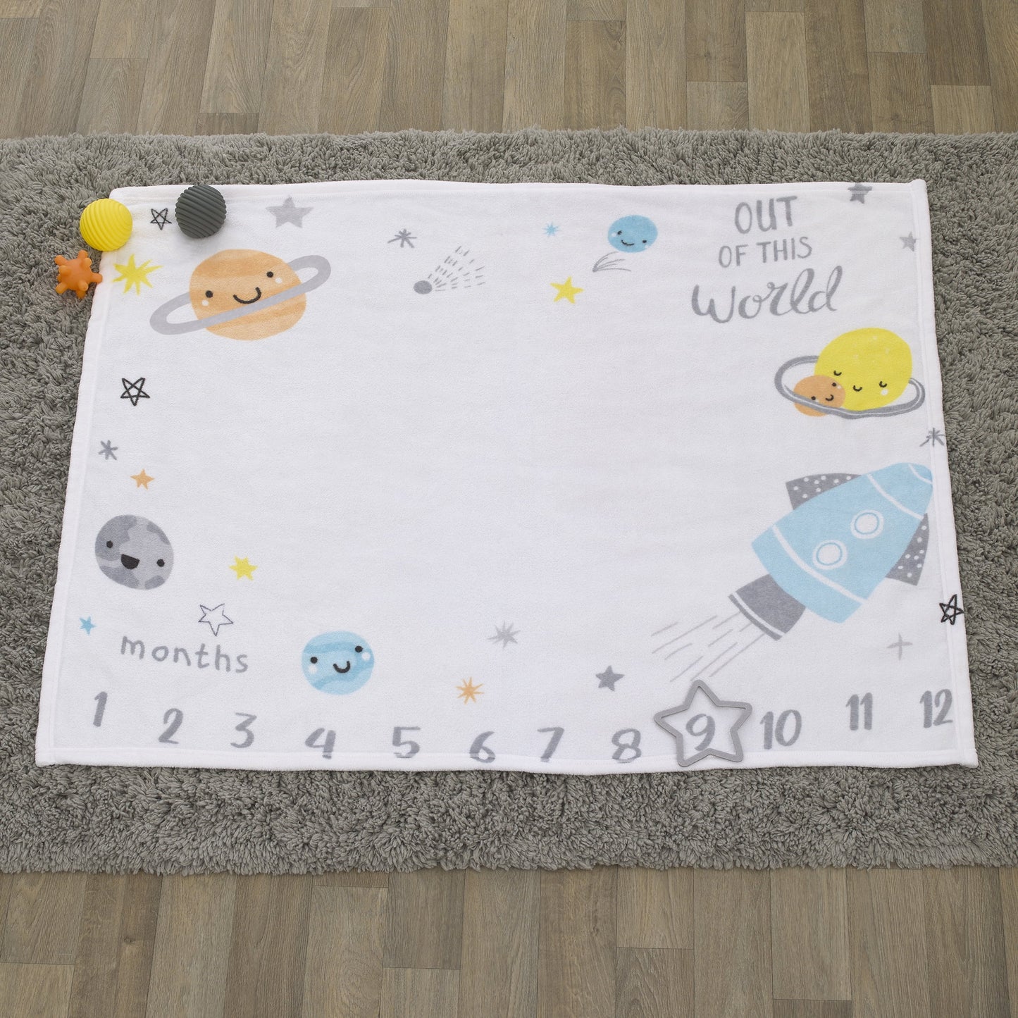 Milestone Outer Space Blanket Unisex