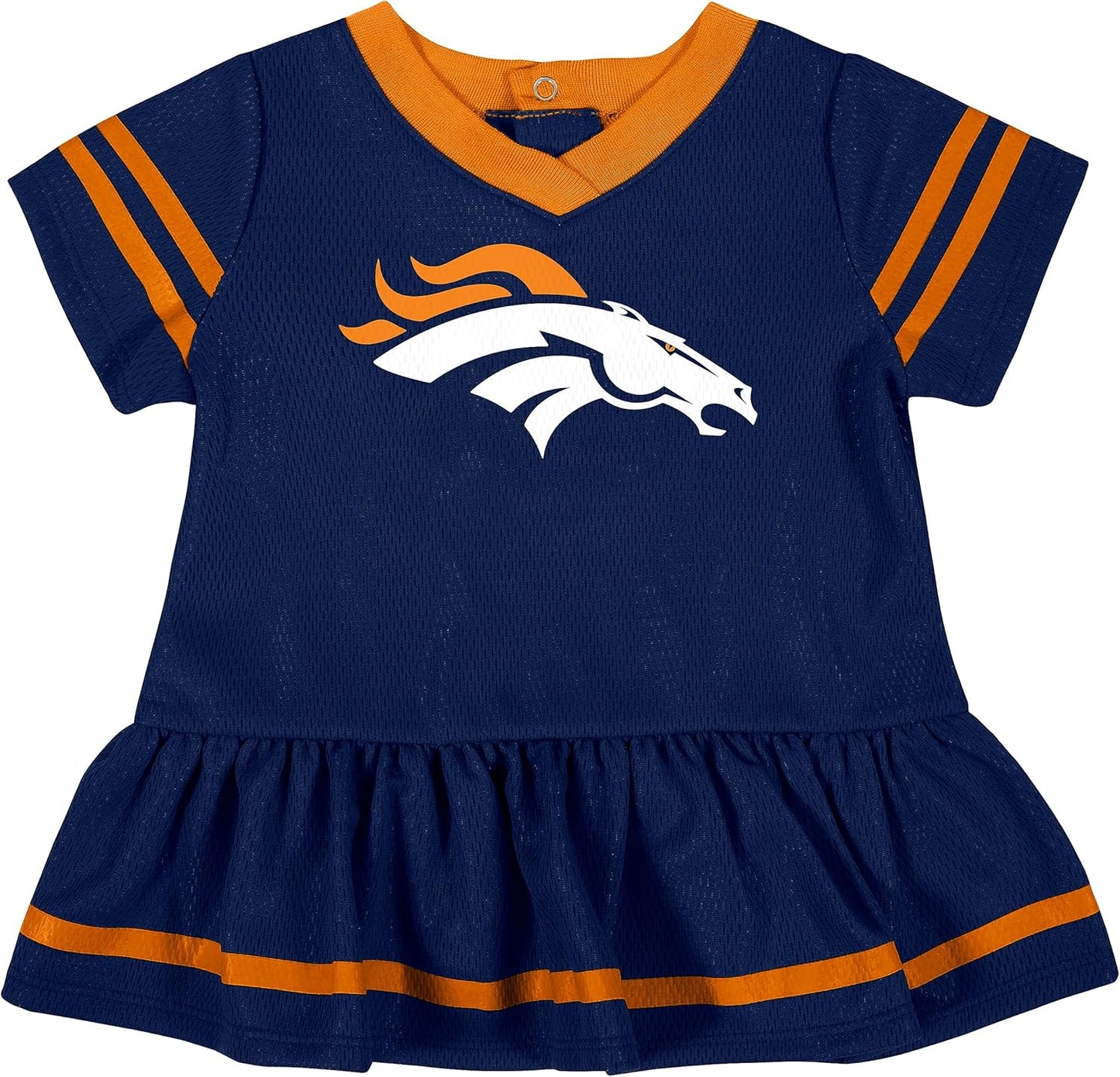 Score big with your little fan in this adorable NFL Team Jersey Dress & Diaper Cover! 🏈💖 #GameDayReady
