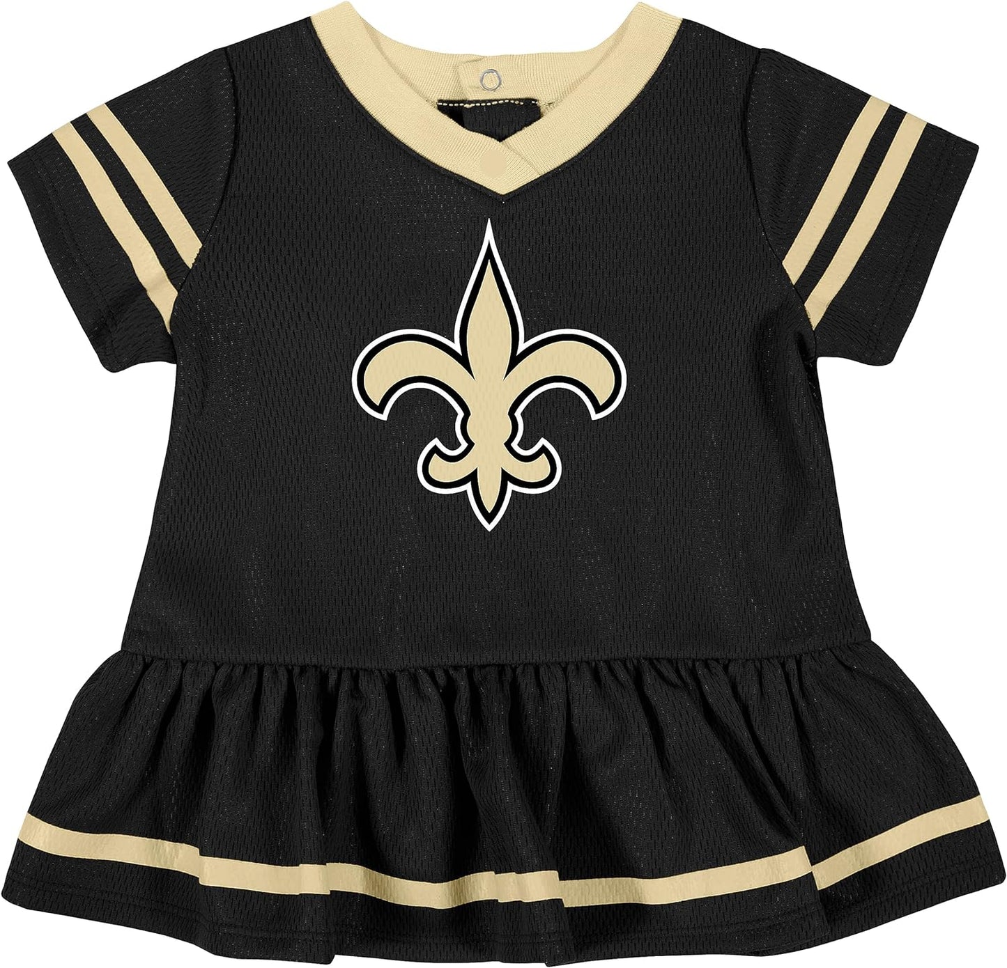 Adorable NFL Team Jersey Dress & Diaper Cover for Your Little Fan!