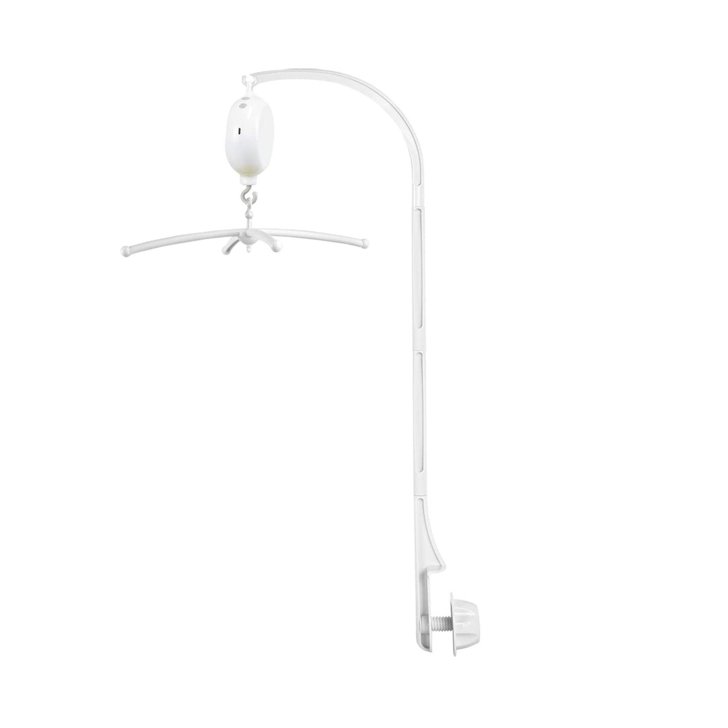 35 Inches Baby Crib Mobile Arm with Music Box,Mobile Arm for Crib Baby Mobile Hanger,Crib Mobile Motor with 3 Modes(Rotating& Music,Rotating Only, Music Only,35 Lullabies,30 Min Auto-Off.