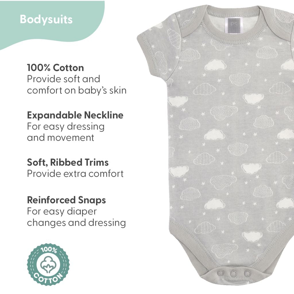 Adorable Newborn Layette Gift Set with Sleepy Elephants – Perfect for Babies of All Genders! 🌟🍼 #BabyShower #GiftIdeas