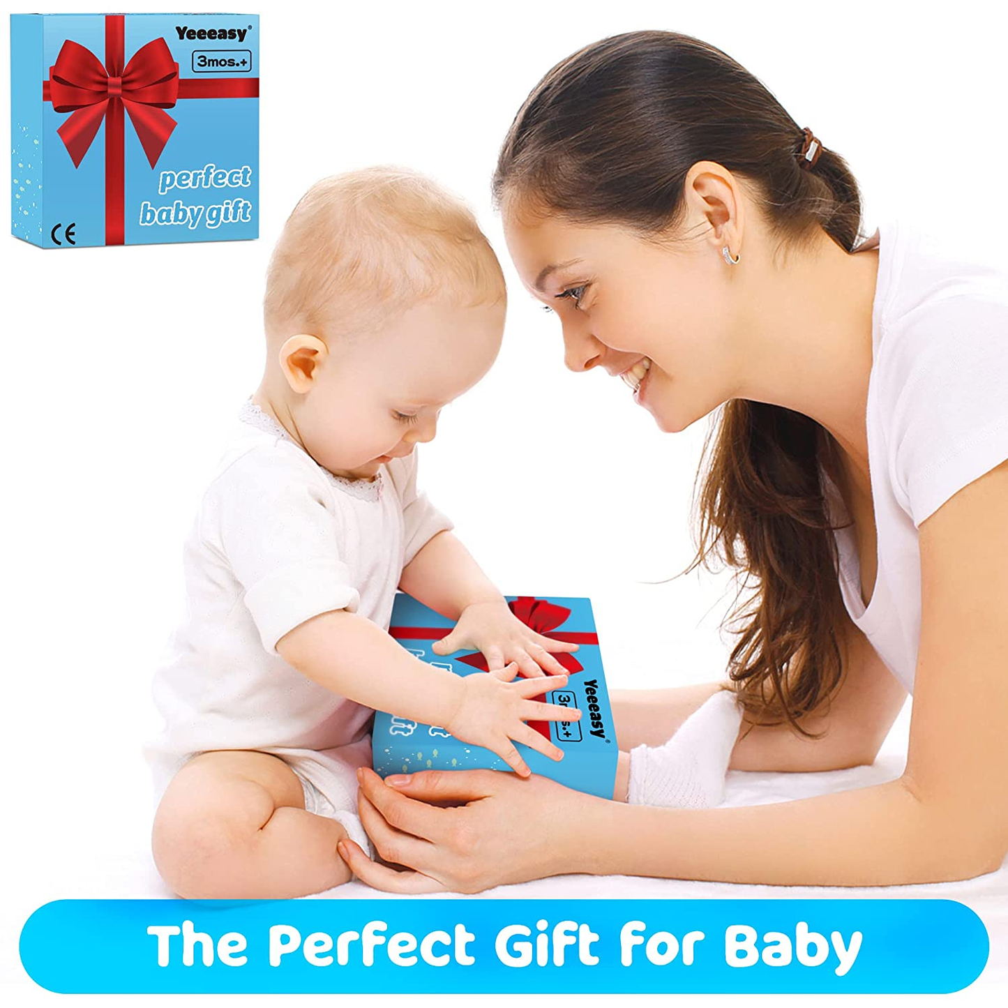 Tummy Time Water Mat丨Inflatable Tummy Time Water Play Mat for Babies, Infants An
