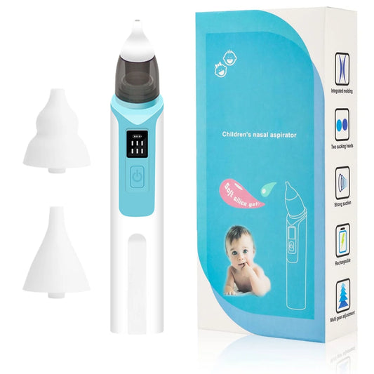Nasal Aspirator Rechargable Nose Sucker 6 Suctions Power Snot Suction Nose Suction for Toddlers Newborn and Infants