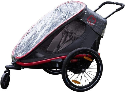Rain Cover for  Outback Multi-Sport Trailer + Stroller + Jogger (Two Seater)