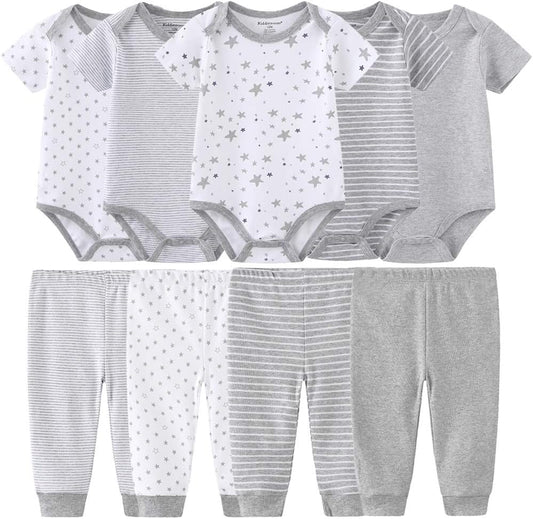 Unisex Baby Layette Essentials Giftset Clothing Set 19-Piece for Newborn Baby