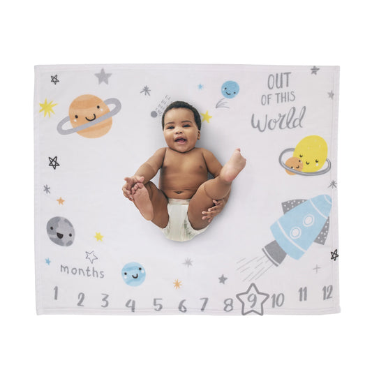 Milestone Outer Space Blanket Unisex