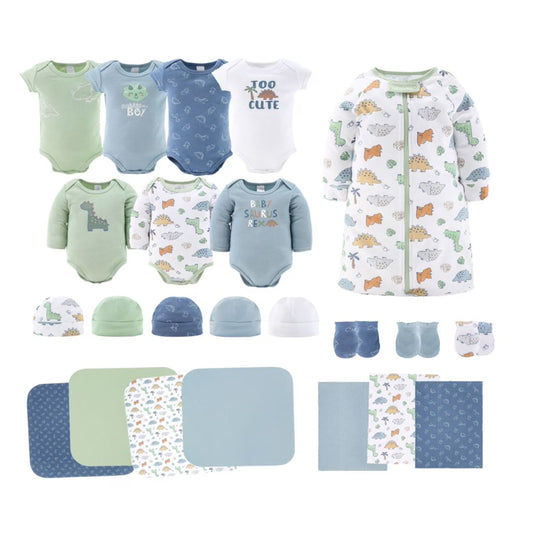 Ultimate Newborn Layette Gift Set: 23 Must-Have Dino Essentials for Baby Boys & Girls (0-3 Months) 🦖👶 #BabyGift #NewbornEssentials