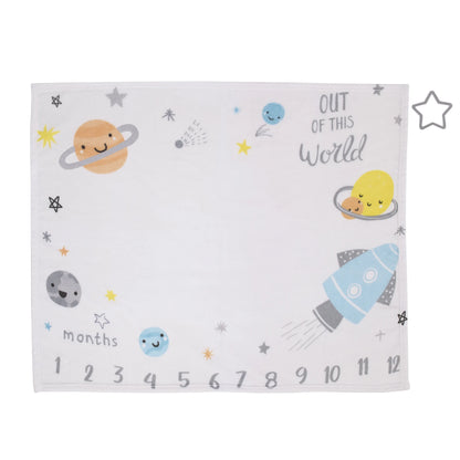 Milestone Outer Space Blanket Unisex