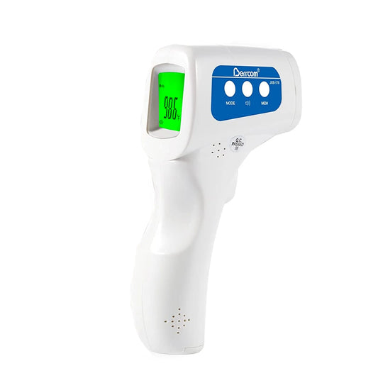 Non-Contact Infrared Forehead Thermometer Digital Thermometer 3 in 1 for Baby and Adult Non-Touch Baby Thermometer with Fever Warning